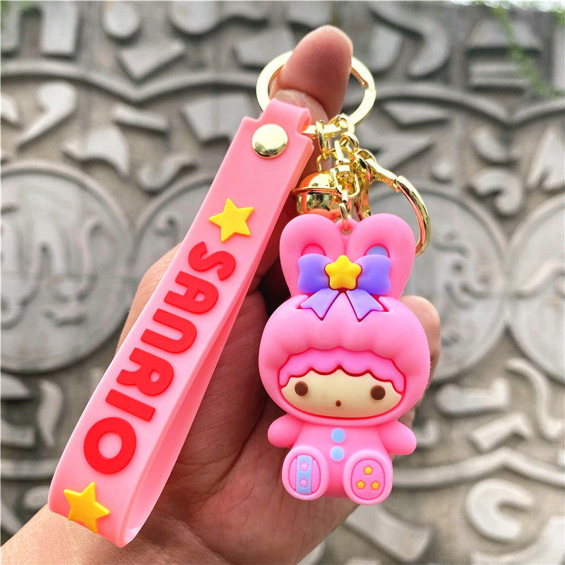 PVC new cartoon doll keychain MIC-YiM006