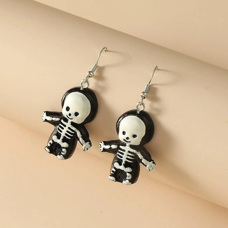 Resin Personalized Fun Funny Earrings (Minimo de compra 2) MIC-HLM018