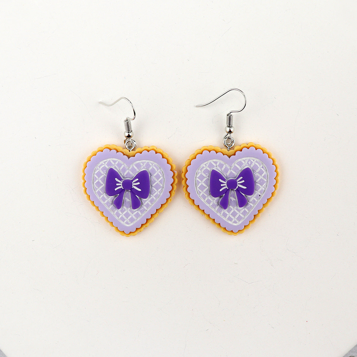 Acrylic China-Chic Love Earrings MIC-NiQ035