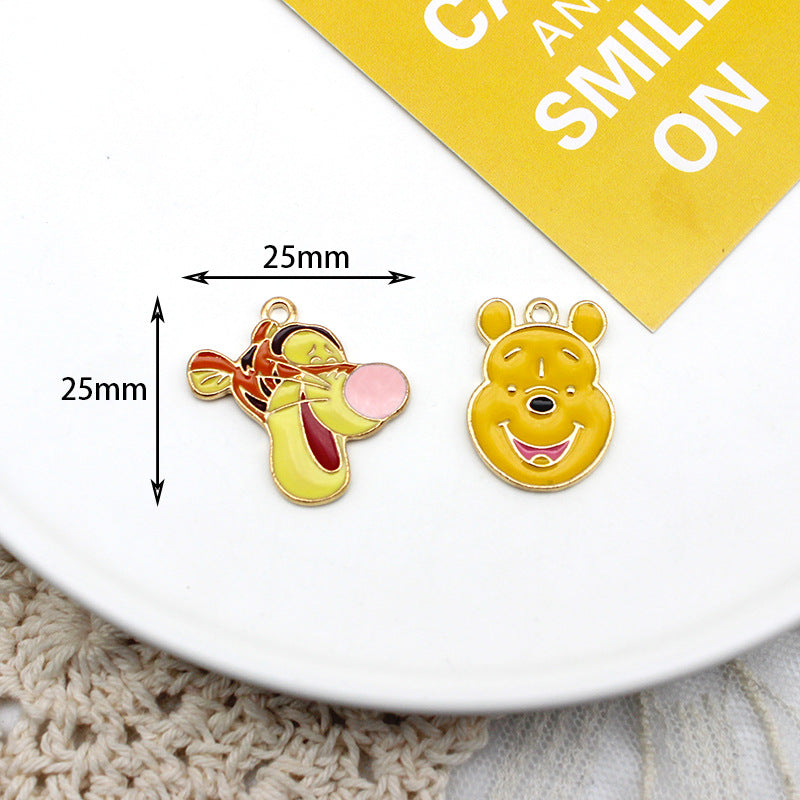 Alloy cartoon small animal pendant (Minimo de Compra 10) MIC-JingX014