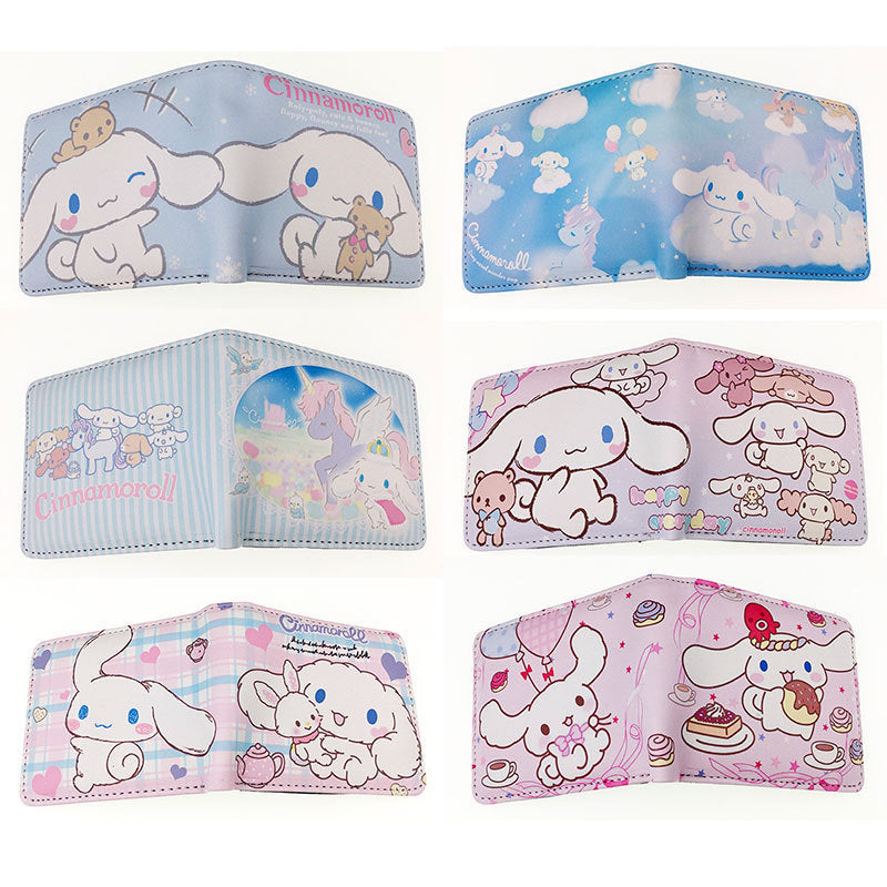 PU cartoon anime short zipper wallet MIC-ChangY016