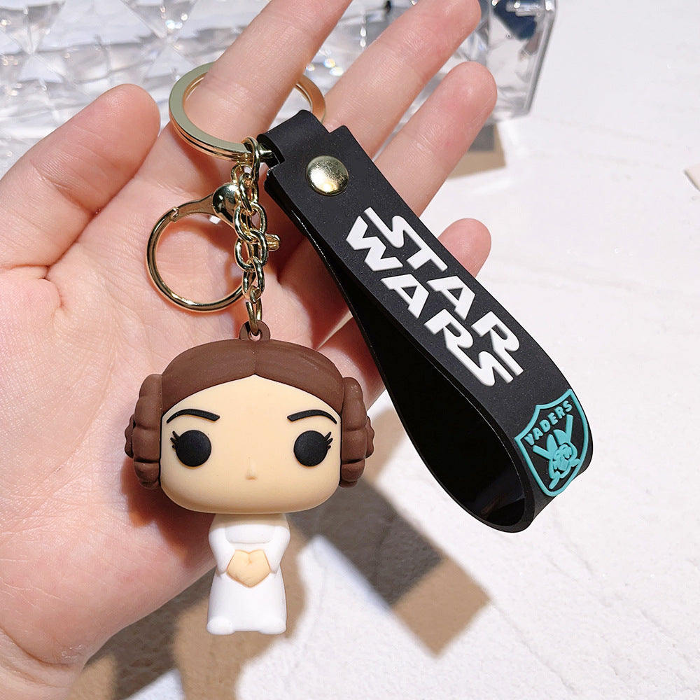 PVC Star Wars cartoon keychain  MYA-QiC019