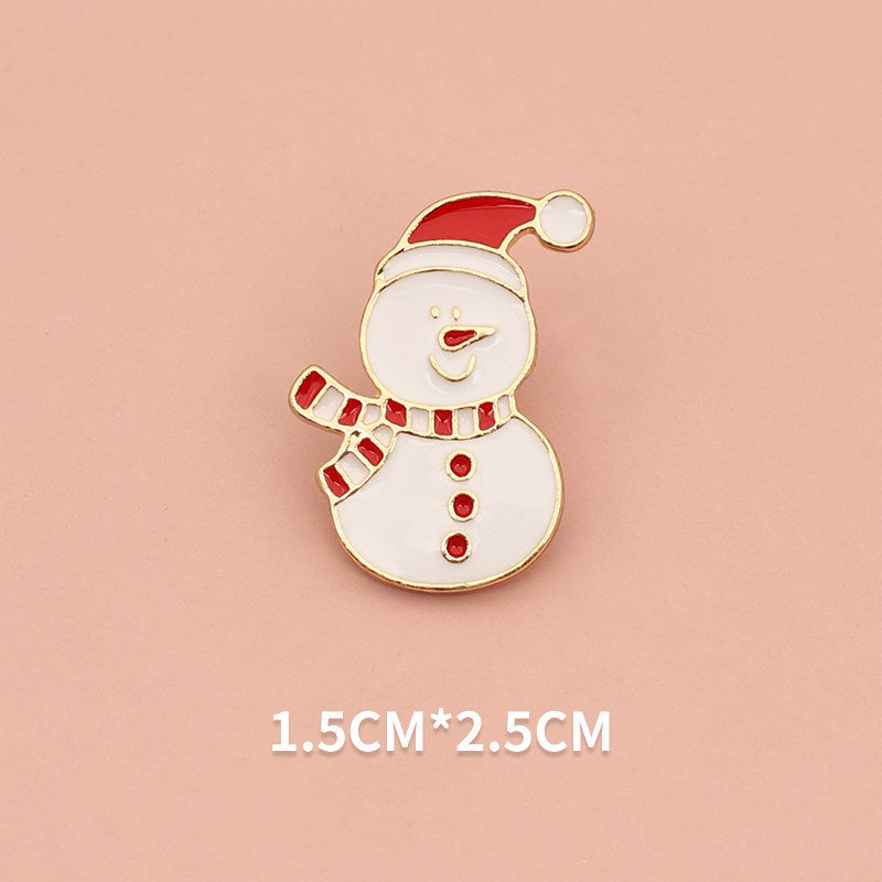 Alloy Christmas cartoon brooch (Minimo de Compra 2) MYA-WeiD003