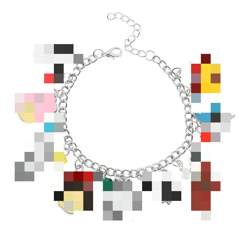 cartoon alloy bracelet Minimo de compra 5 MYA-ShaoH001