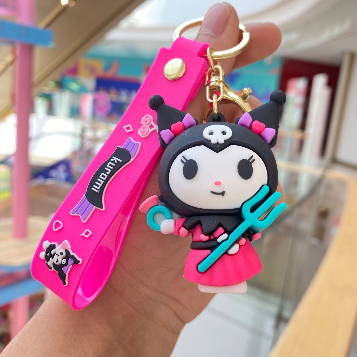 PVC cartoon cute pet cute keychain MYA-PengY039