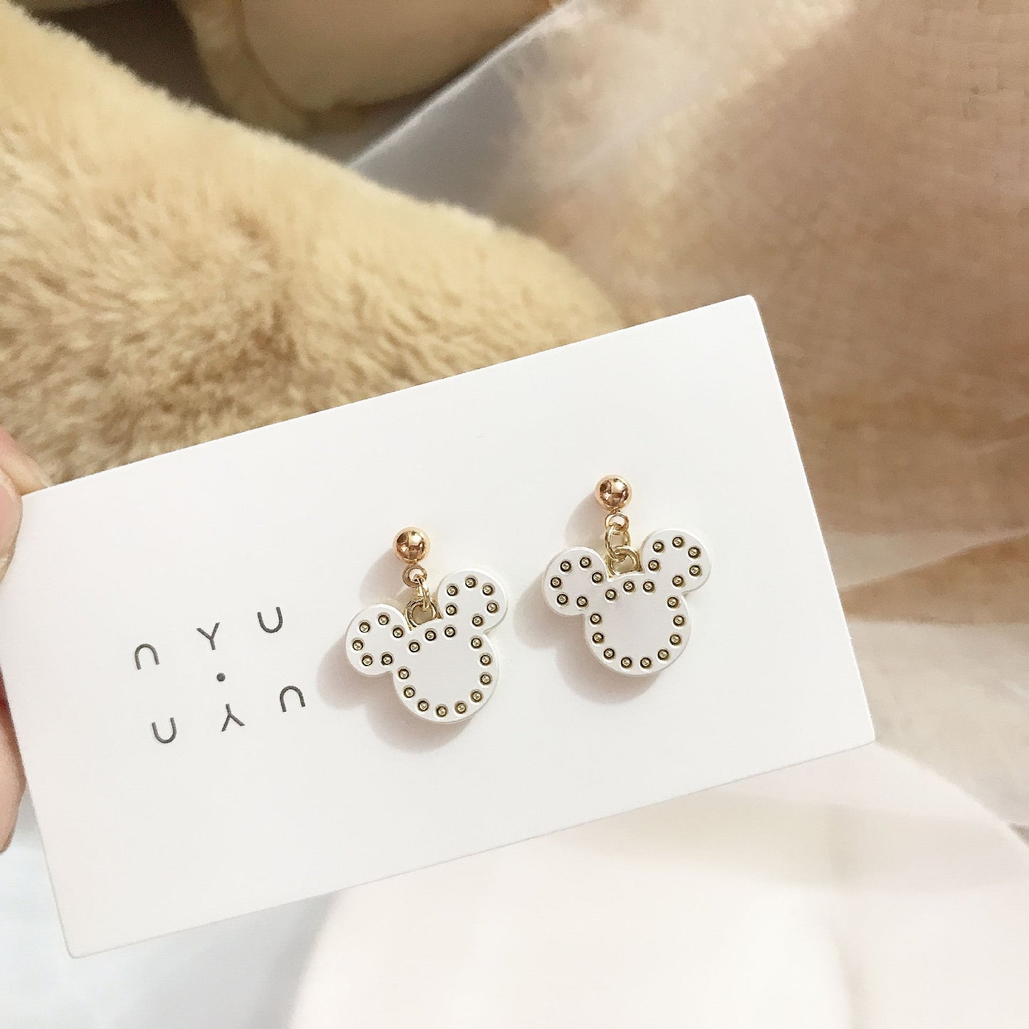 Alloy animation earrings MIC-YiJ006