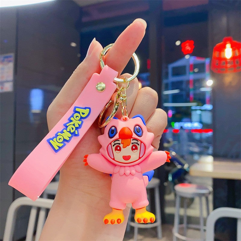 PVC cross dressing digital treasure keychain (Minimo de Compra 2) MIC-KuangK005