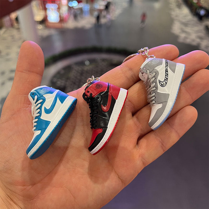 PVC cute basketball shoe keychain MIC-MIAOY034