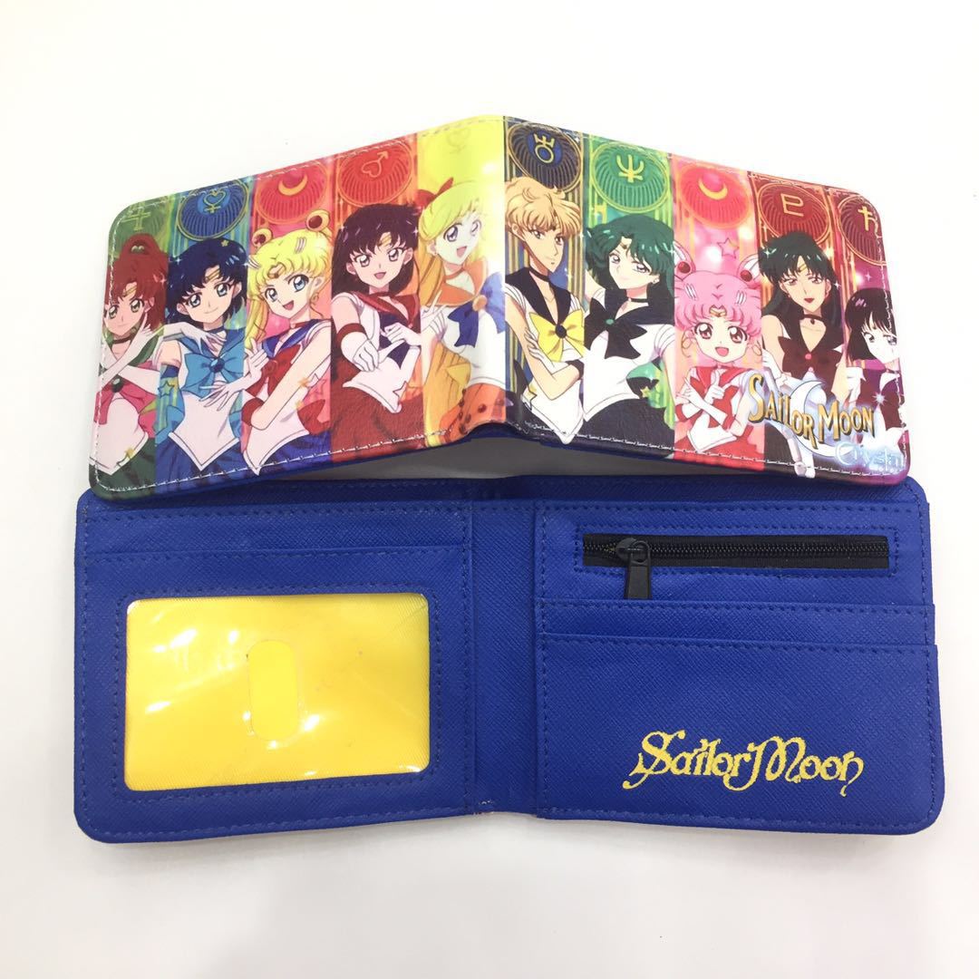 PU cartoon anime short zipper wallet MIC-ChangY005