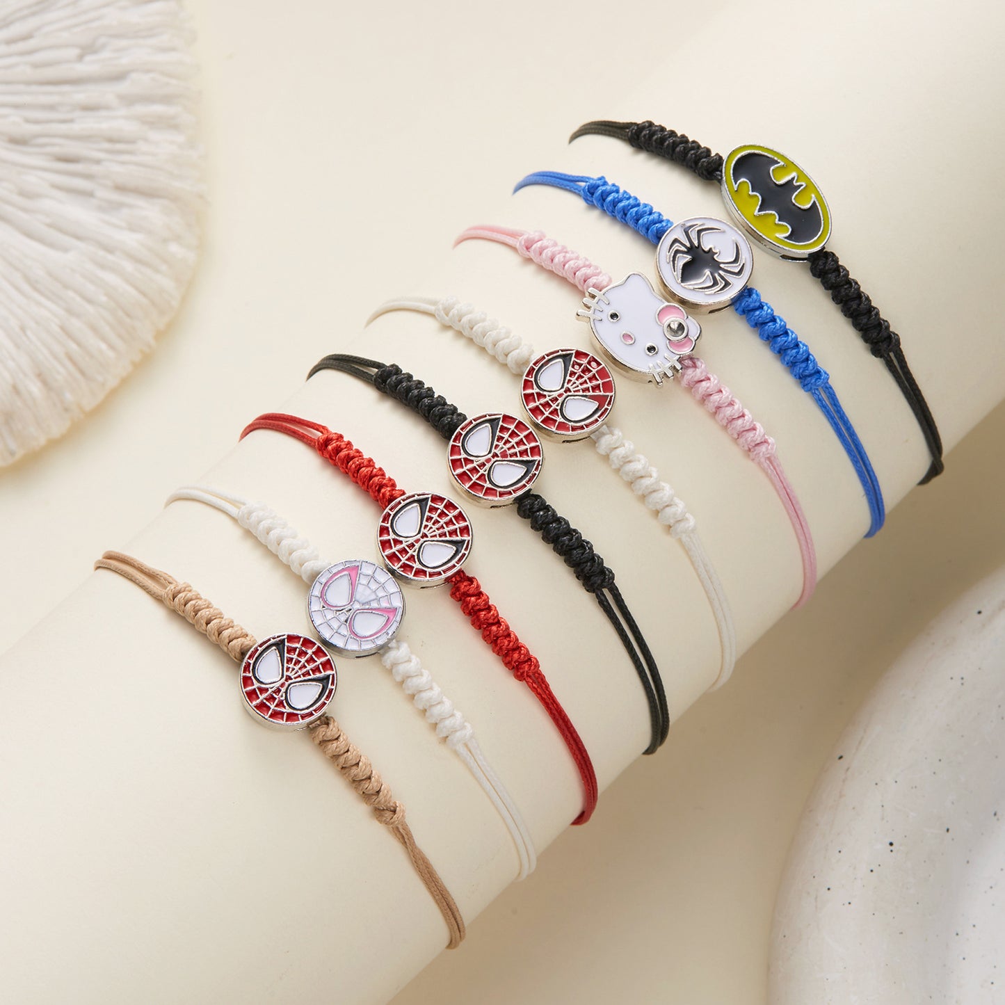 Alloy Halloween Spider Man Bracelet MIC-ChuY023