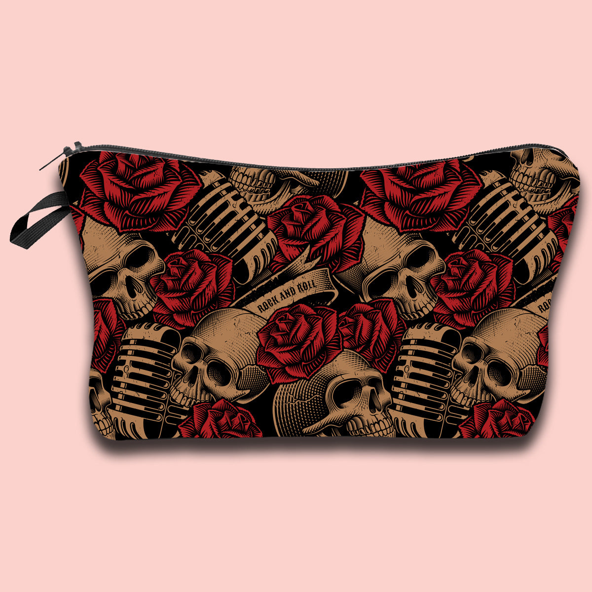 Polyester Skull Printing Makeup Bag (Minimo de Compra 2) MYA-QB002