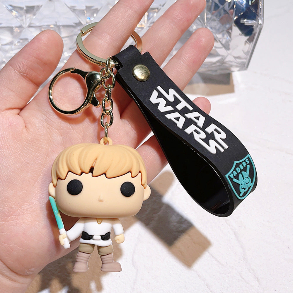 PVC Star Wars cartoon keychain  MYA-QiC019