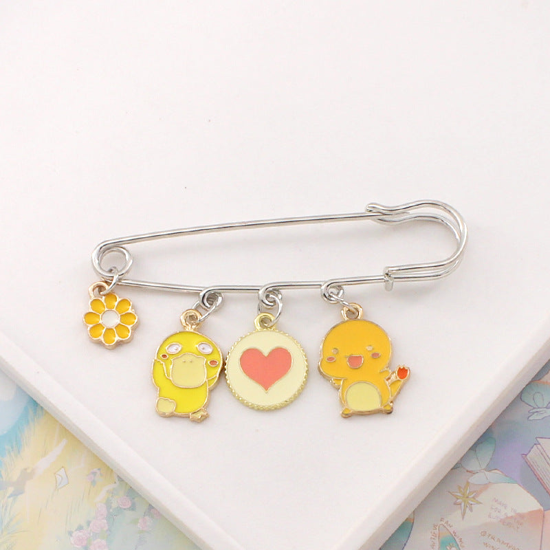 Alloy cute cartoon anime brooch (Minimo de compra 2) MIC--LiY037