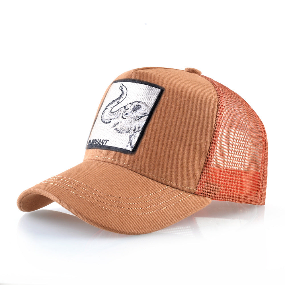 Nylon embroidered animal Baseball cap MYA-DSM012