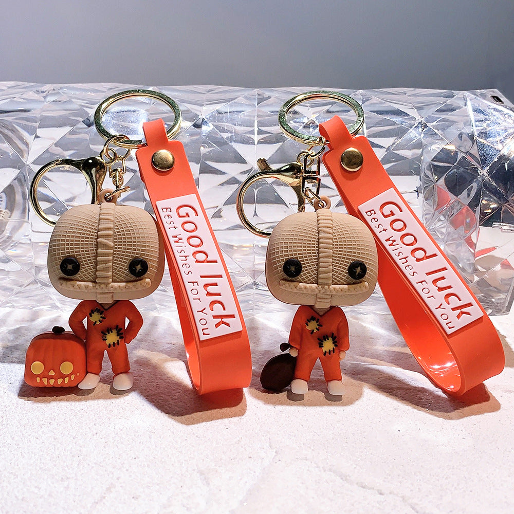 PVC New Cartoon Halloween Keychain MYA-QiChao001