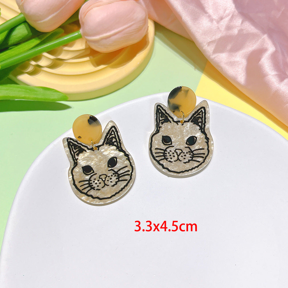 2023 Cute Cartoon earrings Minimo de Compra 2) MIC-PingH009