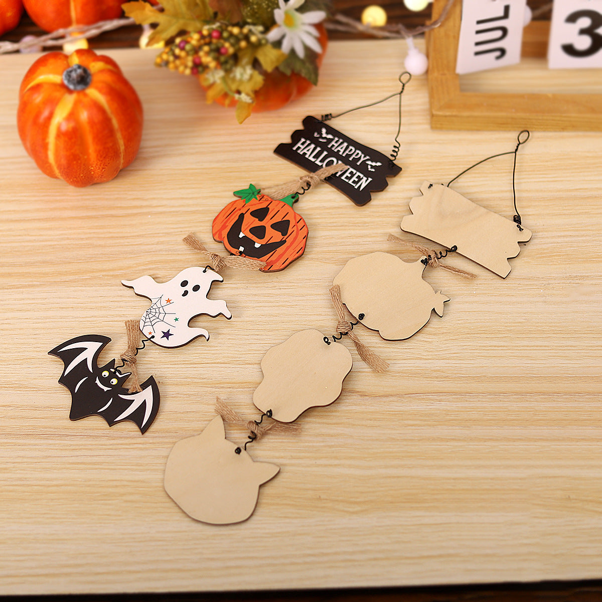 Halloween Pumpkin Ghost Pendant (Minimo de Compra 2) MYA-MingG031