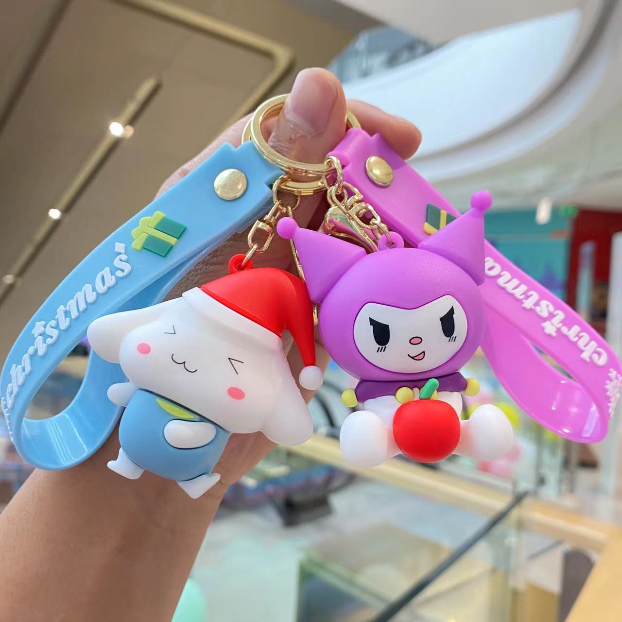 PVC cartoon cute pet cute keychain MIC-PengY042