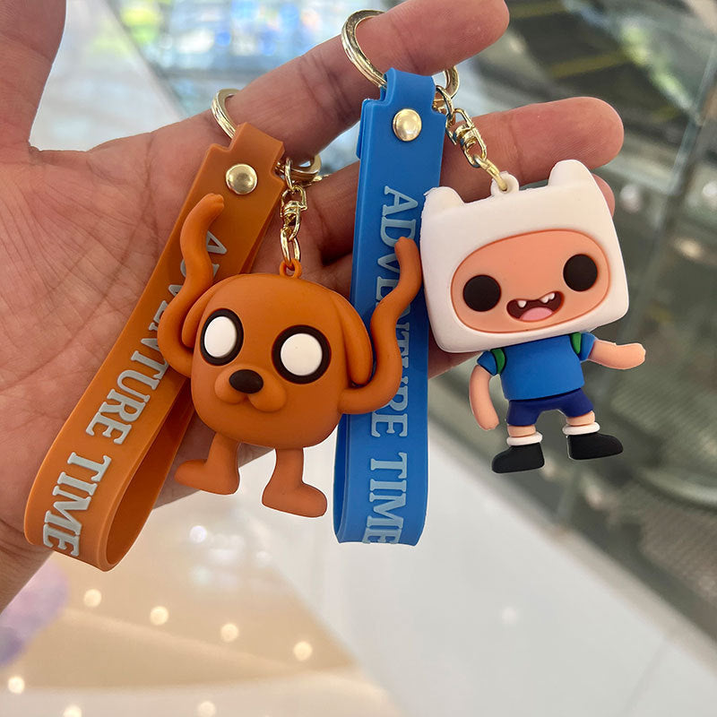 PVC Adventure Time Cartoon Keychain MIC-MiaoY074