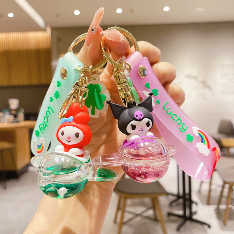 Cartoon Silicone Keychain JCai085