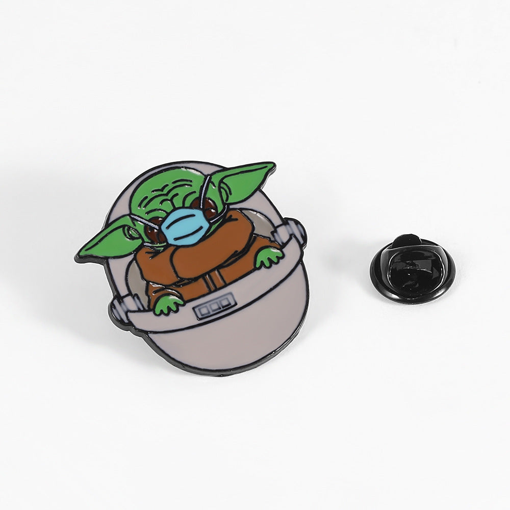 Alloy Yoda baby brooch (Minimo de Compra 10) MIC-ShengY007