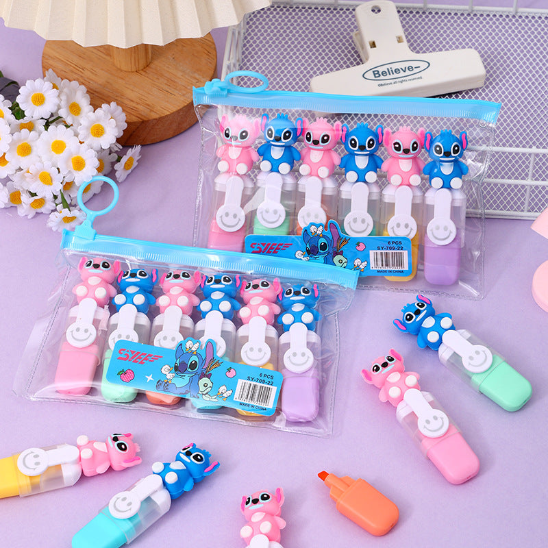 Plastic cute wacky press the neutral pen  (Minimo de Compra 2)  MYA-YJN015