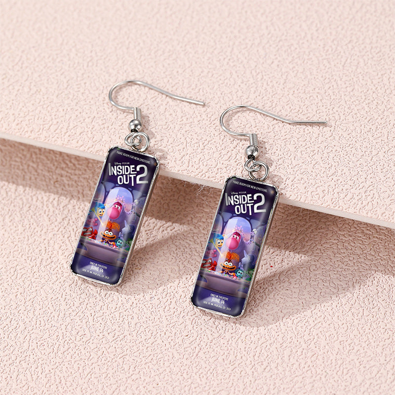 Alloy Brain Special Agent Team Earrings (Minimo de compra 5) MIC-XiangL117