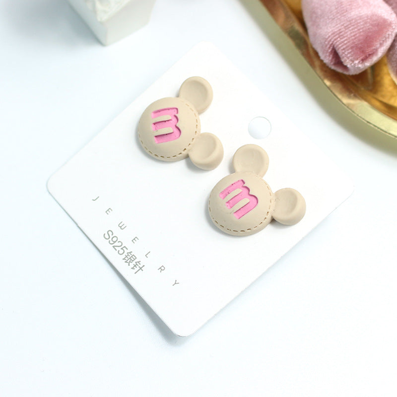 Acrylic cute cartoon earrings  (Minimo de Compra 2) MYA-PingH031