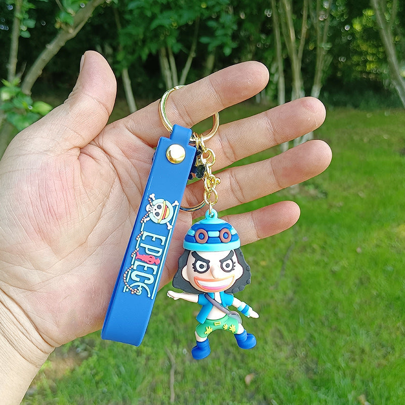 PVC cute cartoon keychain （Minimo de compra 3） MYA-YiC009