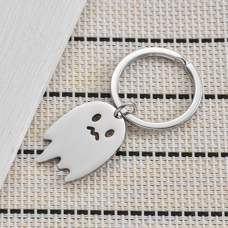 Stainless steel Halloween series keychain MYA-XinJ011