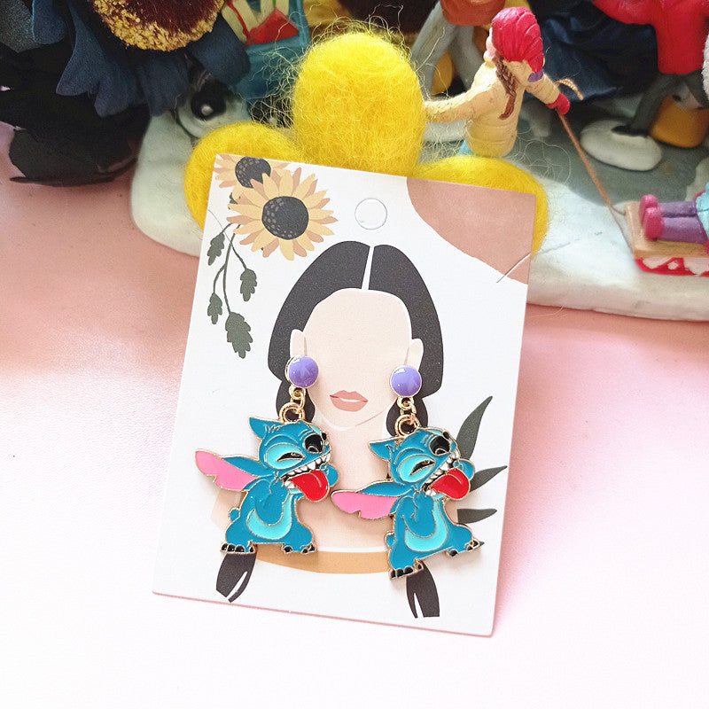 Acrylic cartoon cute earrings (Minimo de Compra 2) MIC-BXX019