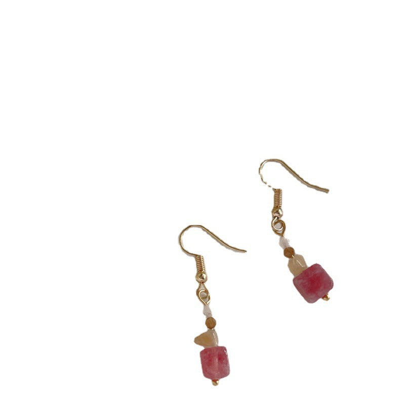 Alloy Red bean soup Earrings MIC-JiaX005