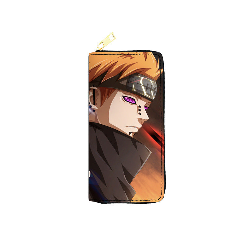 PU handsome anime long wallet (Minimo de compra 3) MIC-JiR009