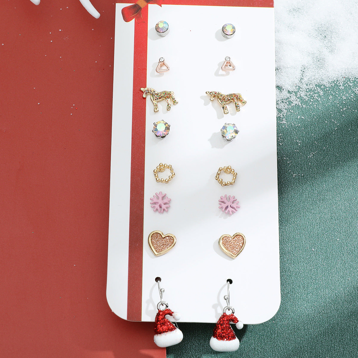 Alloy New Christmas Earrings (Minimo de Compra 2) MIC-MiaoY092