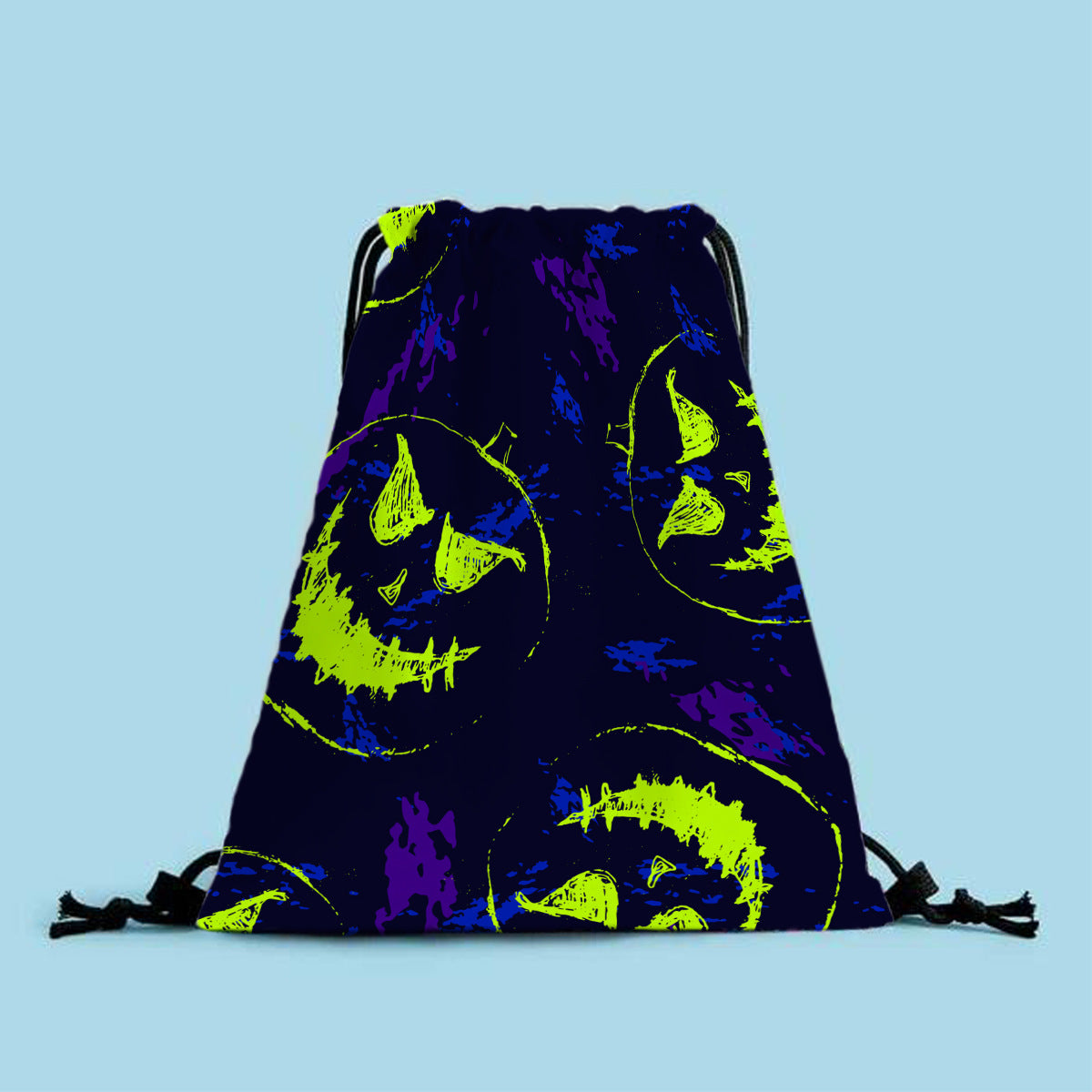 Polyester Halloween drawstring backpack (Minimo de Compra 2) MYA-QB008