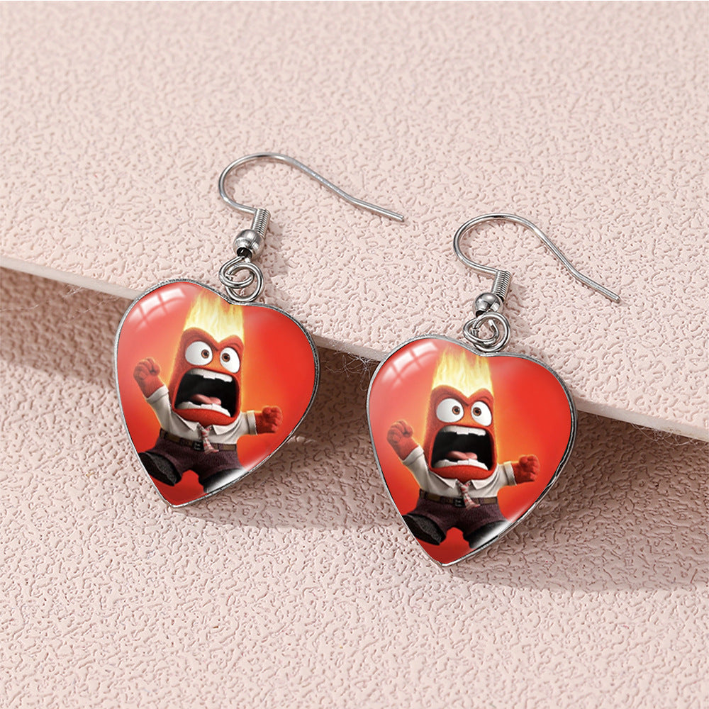 Alloy Brain Special Agent Team Earrings (Minimo de compra 5) MIC-XiangL114