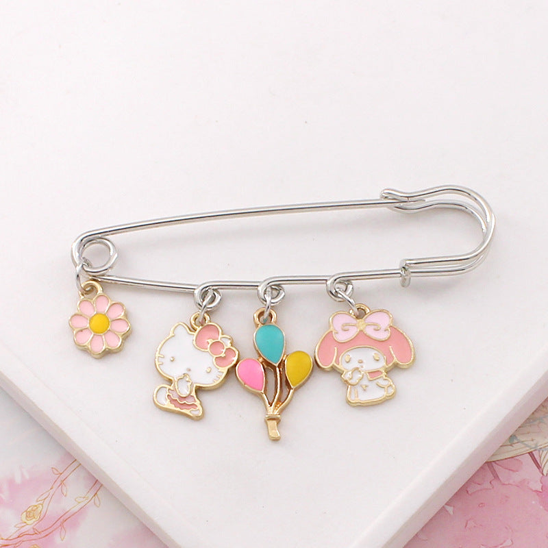 Alloy cartoon animal brooch (Minimo de compra 2) MIC-LiY018