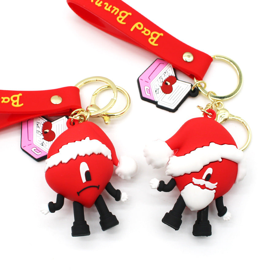 Keychain PVC Christmas Cute Cartoon Pendant (F) HAn010