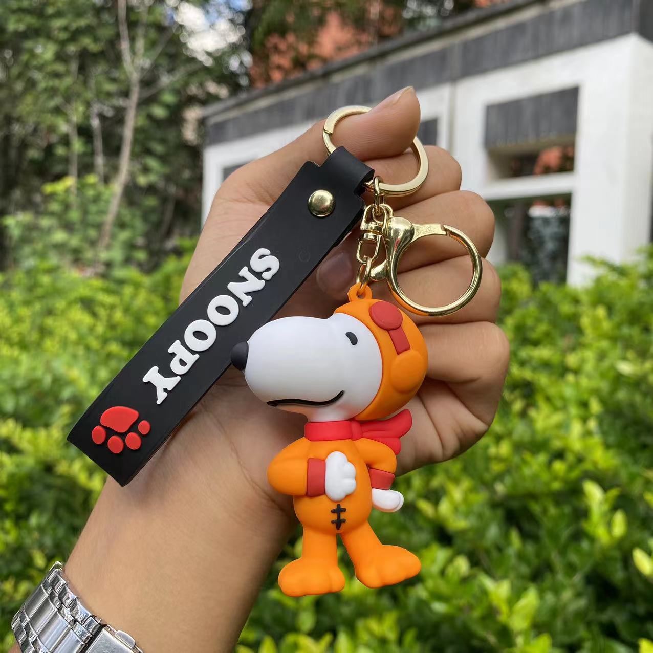 PVC new Snoopy doll keychain MIC-YiS010