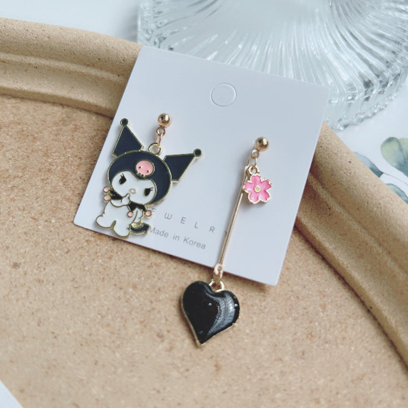 Alloy Dog Panda Rabbit Earrings MIC-FanQ021