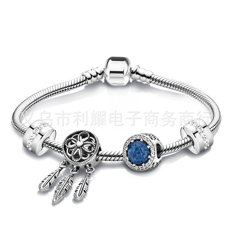 Alloy DIY Pandora Cartoon Bracelet MYA-LiY019