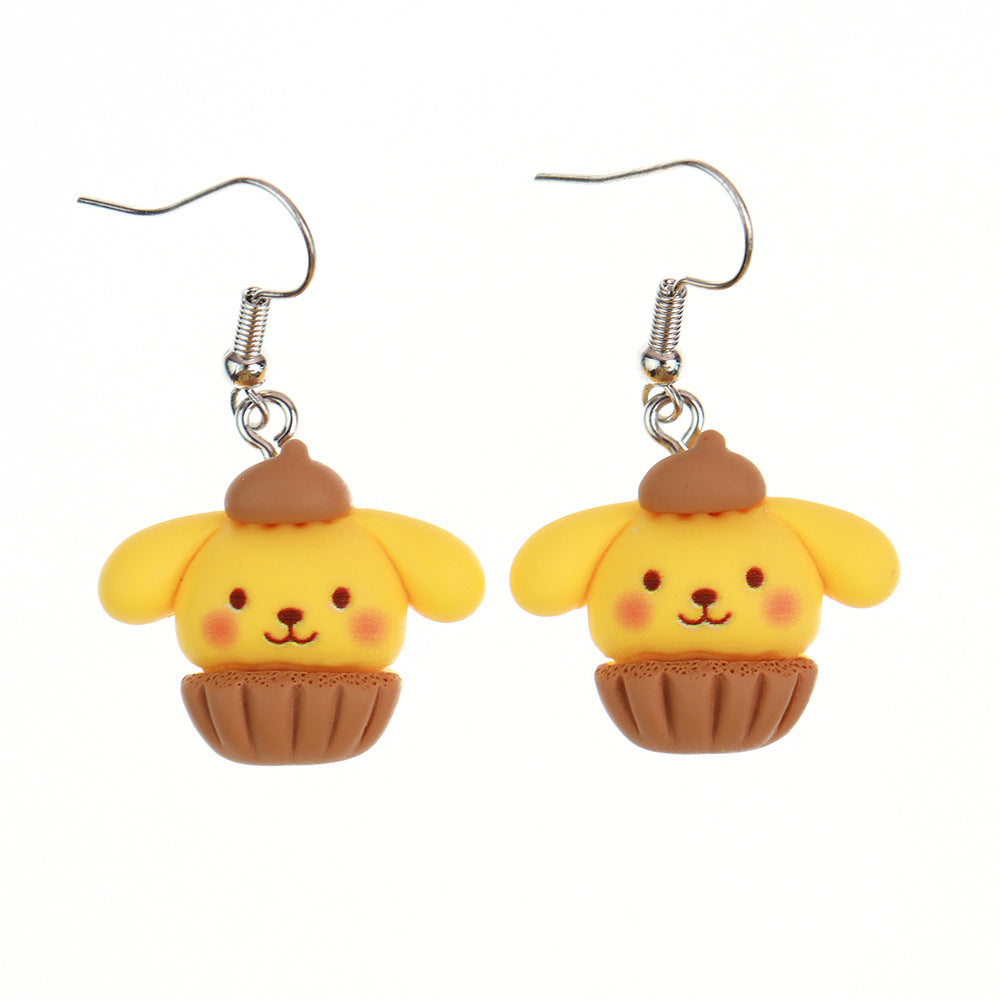 Cupcake earrings US-NiQ009