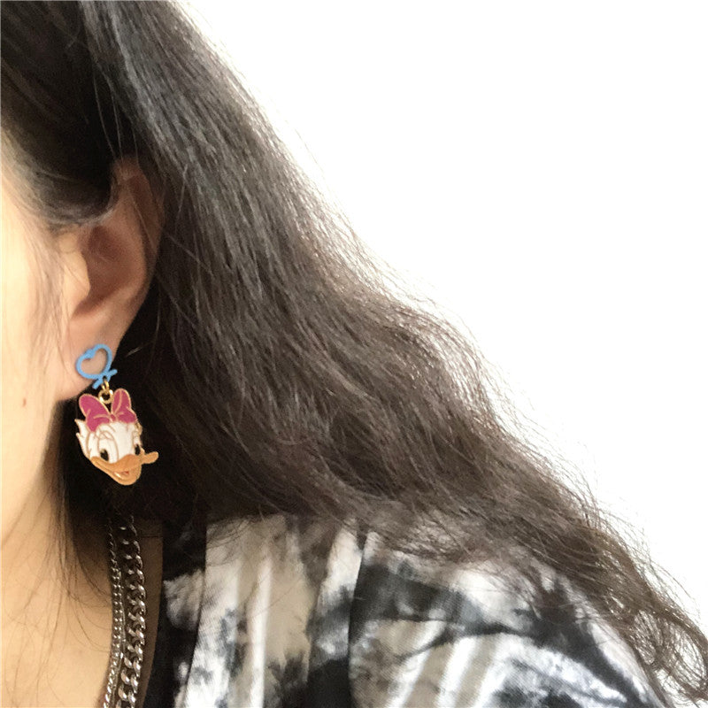 Resin Play Cartoon Earrings MYA-BXX009