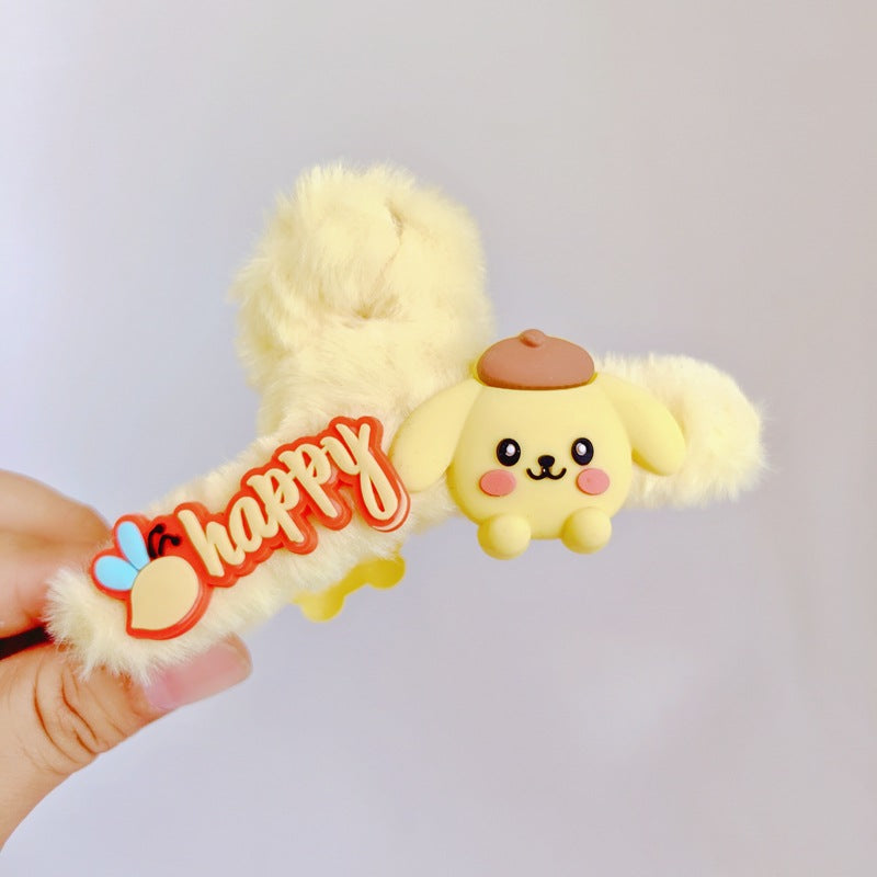 Resin cartoon cute hair clip (Minimo de compra 12) MYA-ZiZ012