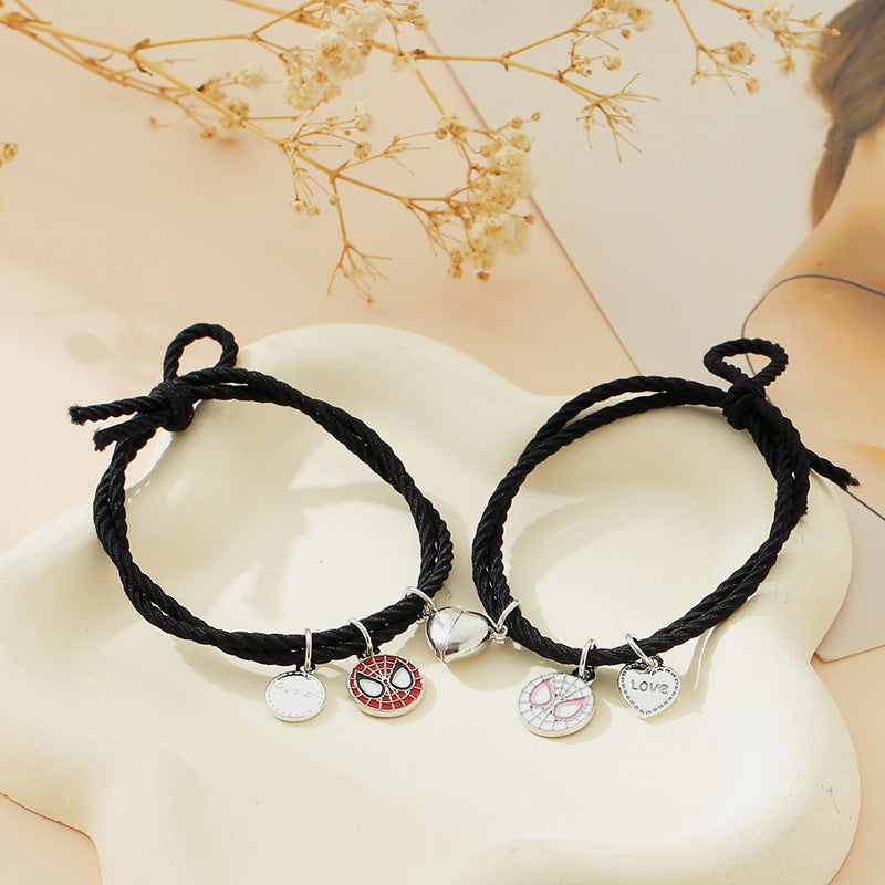 Alloy New Fashion Spider Man Bracelet MYA-ChuY019