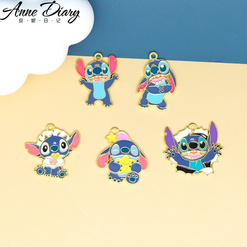 Alloy cartoon small animal pendant (Minimo de Compra 10) MIC-JingX005