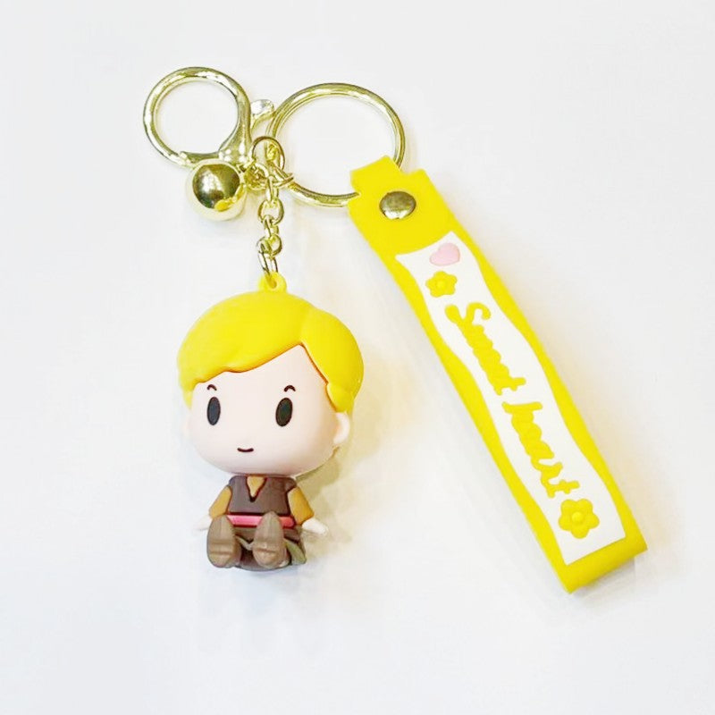 PVC cartoon fairy tale princess keychain MIC-FeiR008