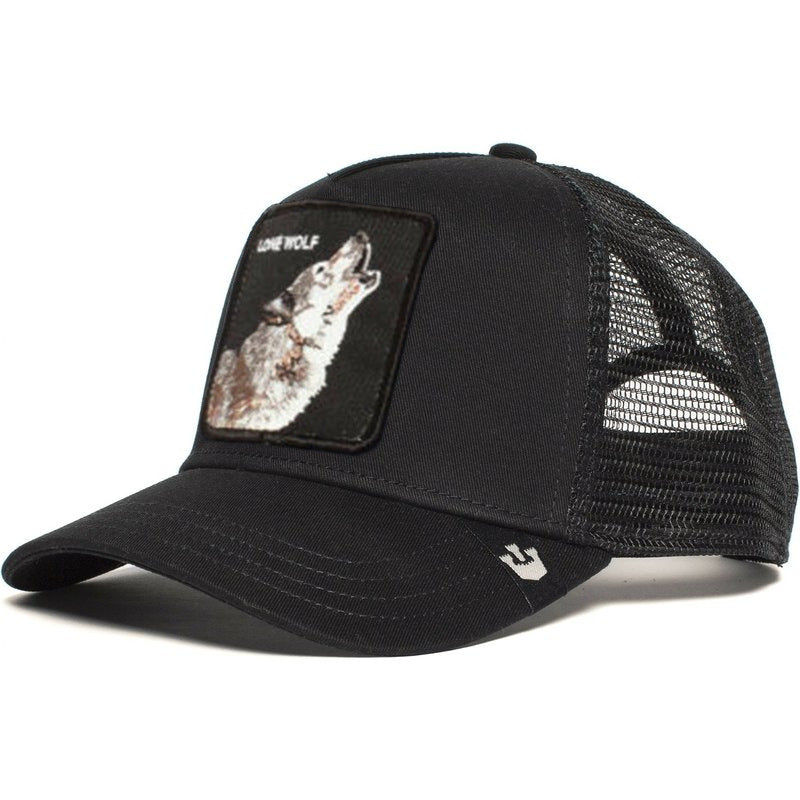 Cotton cartoon black leopard rooster Baseball cap MYA-JingK014