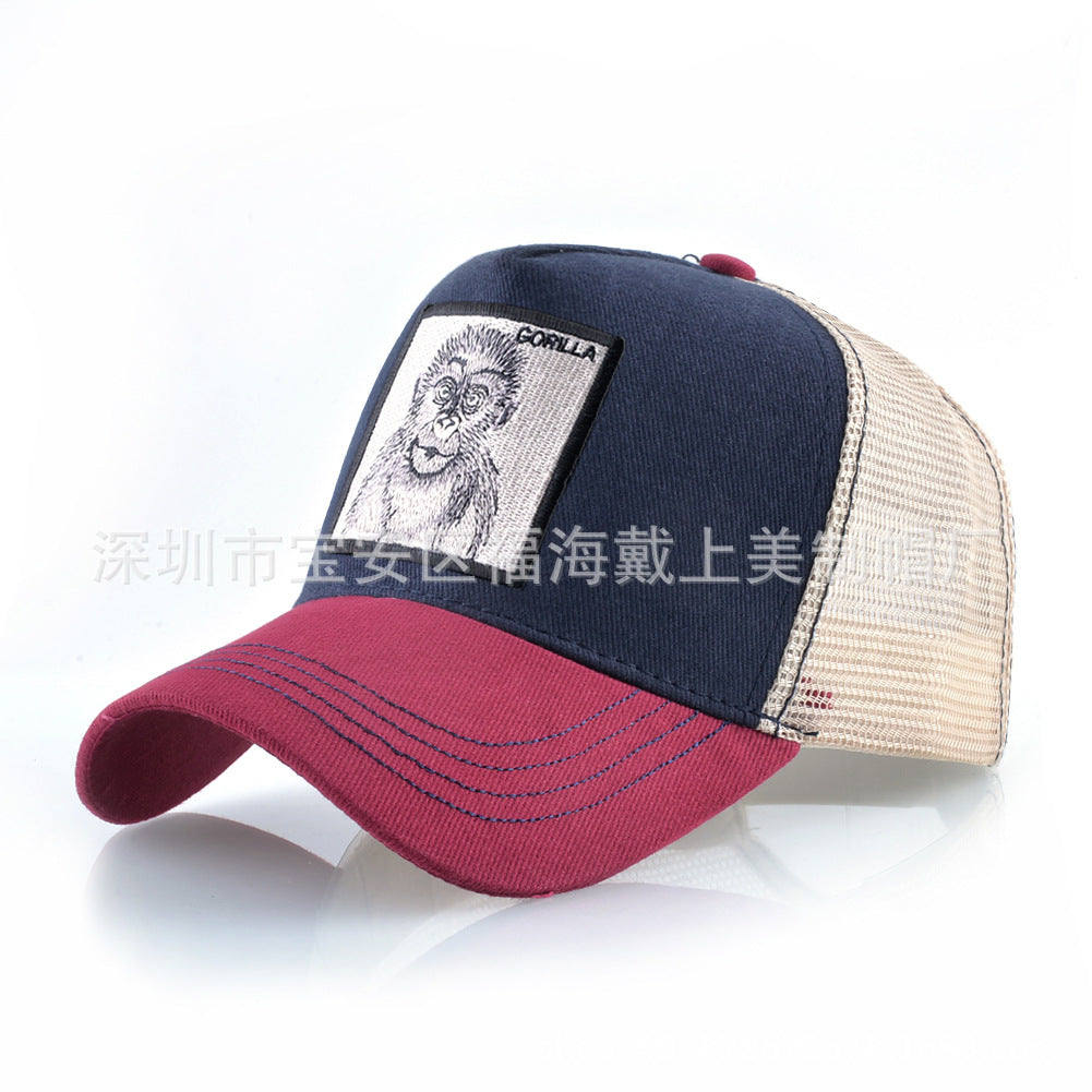 Nylon embroidered animal Baseball cap MYA-DSM013