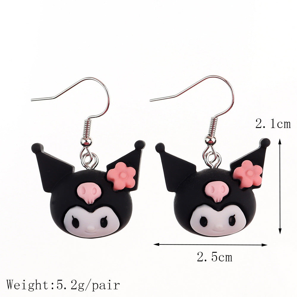 Cute cartoon earrings MIC-NiQ005